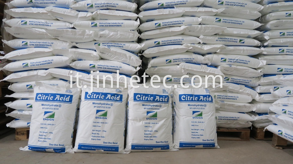 Citric Acid Anhydrous For Flavoring and Preserving Food